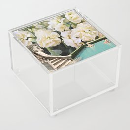 Floating Under Flowers Acrylic Box