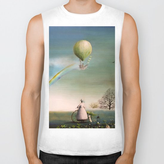 Rainbow Biker Tank