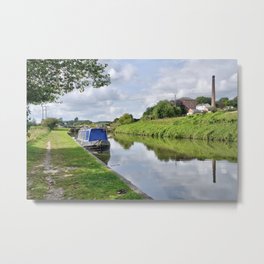 Crofton Engine House Metal Print | Crofton, Canalholiday, Canal, English, Industrial, Pumphouse, Narrowboat, Photo, Lock, Architecture 