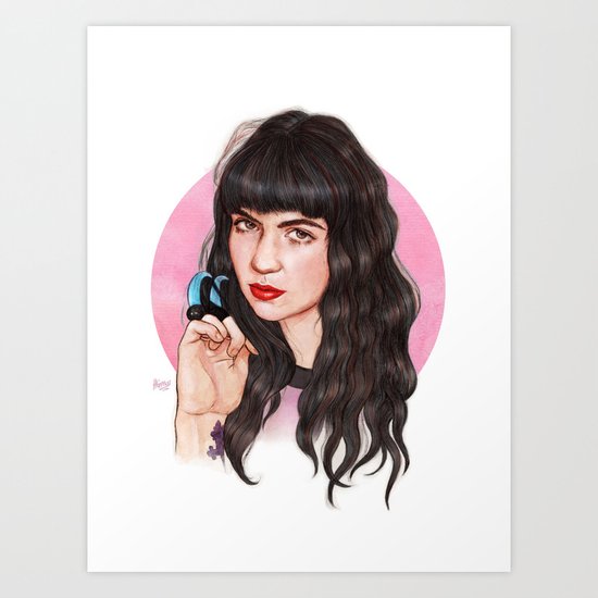 Grimes III Art Print