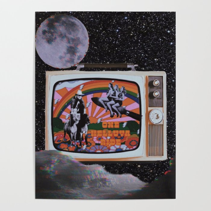 One Helluva Ride Poster by Shop Among the Willows Society6