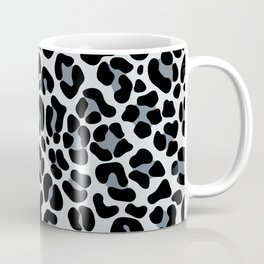 Gray leopard Mug