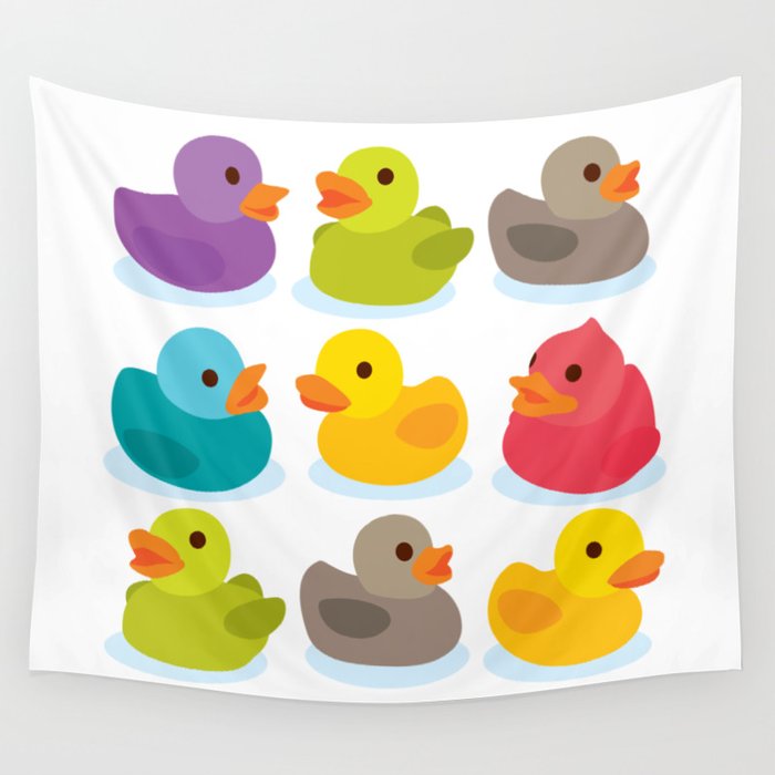 Ducks! Wall Tapestry