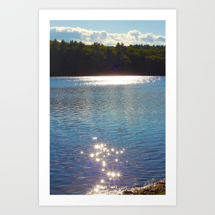 Lake Art Print