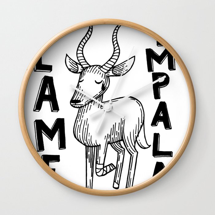 Lame Impala Wall Clock