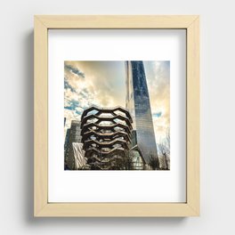 The Vessel Recessed Framed Print