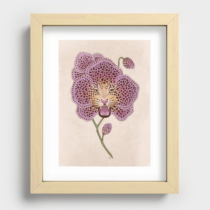 Wild Orchid Recessed Framed Print
