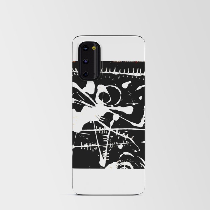 Detailed childhood - Abstract acrylic print Android Card Case