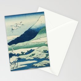 Japanese Woodblock art: Umezawa Marsh in Sagami Province Stationery Card