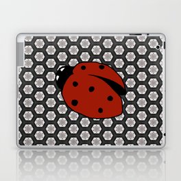 Ladybug with Background Laptop & iPad Skin