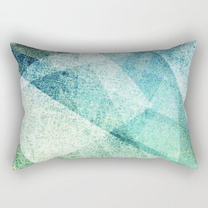 Geometric fractal Rectangular Pillow