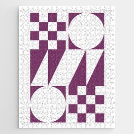 Geometrical modern simplicity 8 Jigsaw Puzzle