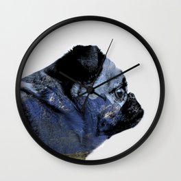 Thinking of Mountains Wall Clock