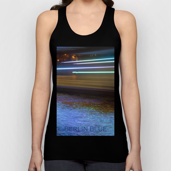 Into the Berlin Blue Night Unisex Tank Top