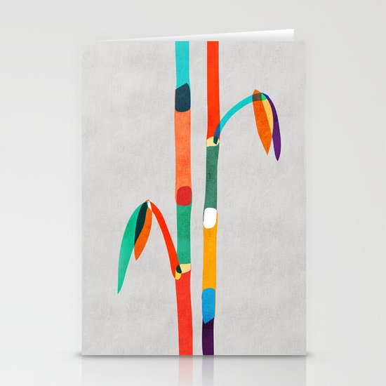Couple of Bamboo Stationery Cards
