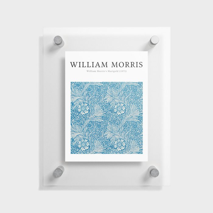 William Morris Marigold Floating Acrylic Print
