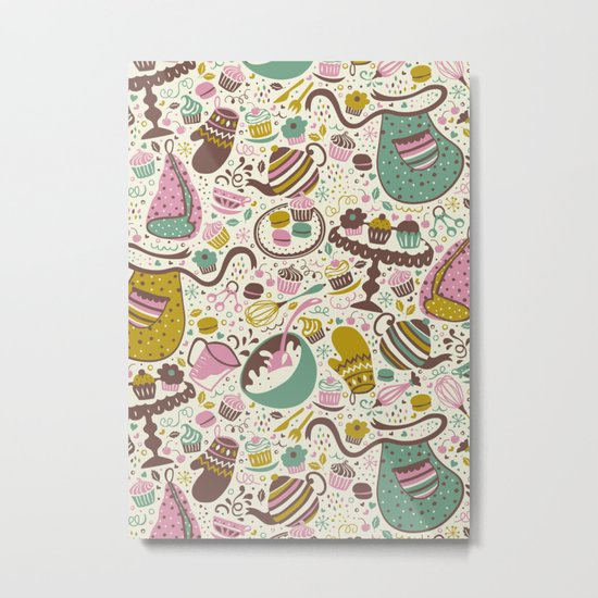 Cupcakes Metal Print