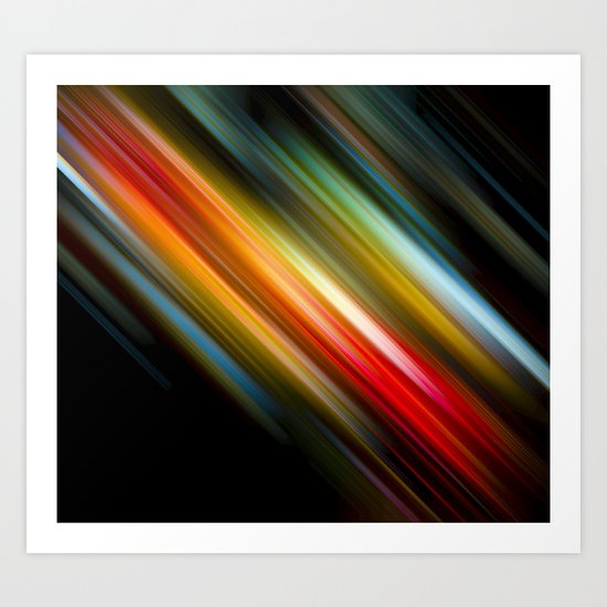 Color lagoon Art Print