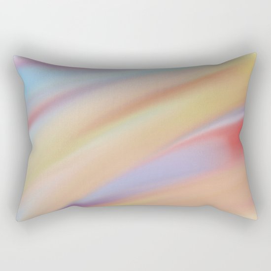 Watercolorful Flow Rectangular Pillow