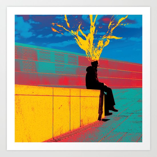 Overjoy Art Print