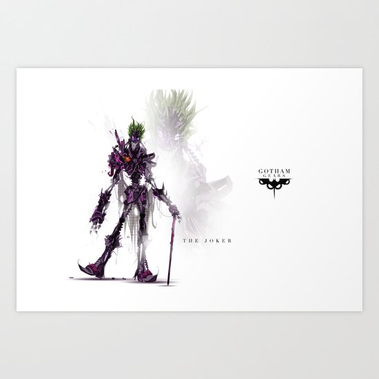 Joker Art Print