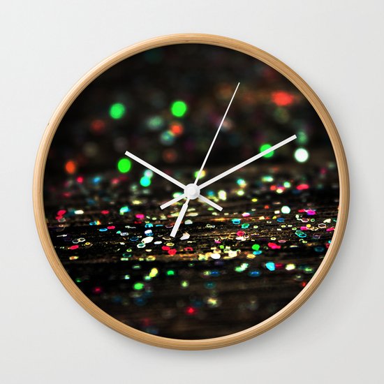 Diamonds in the Rough Wall Clock