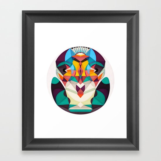 Not Right but Bright Framed Art Print