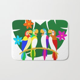 Feathered Friends Bath Mat