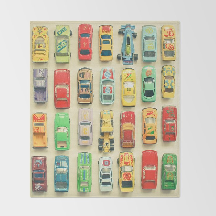 Car Park Throw Blanket by cassiabeck Society6