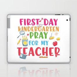 First Day Kindergarten Funny Laptop Skin