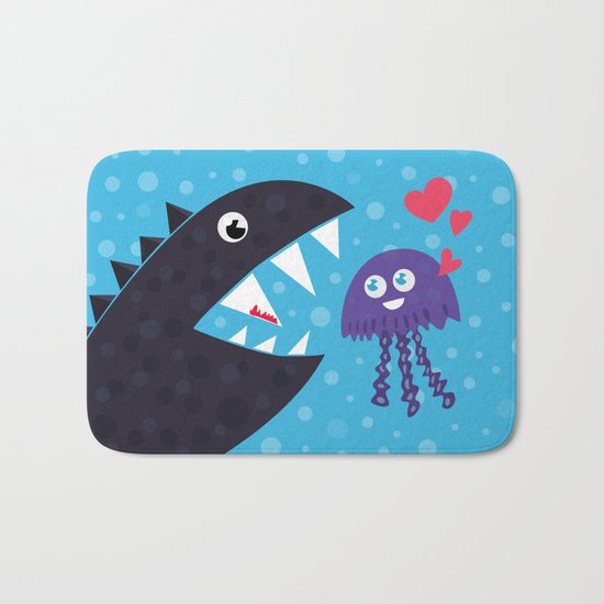 Impossible love Bath Mat