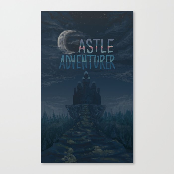 Castle Adventurer Canvas Print