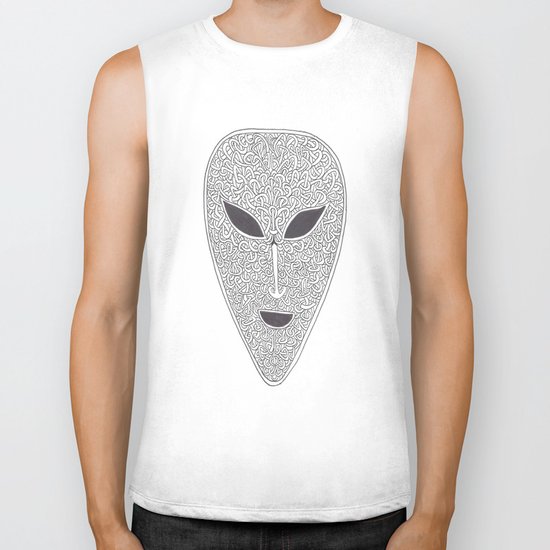 Celtic Alien Biker Tank