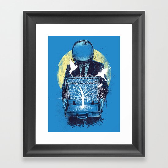 A new life Framed Art Print