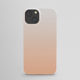 Peach Ombre iPhone Case