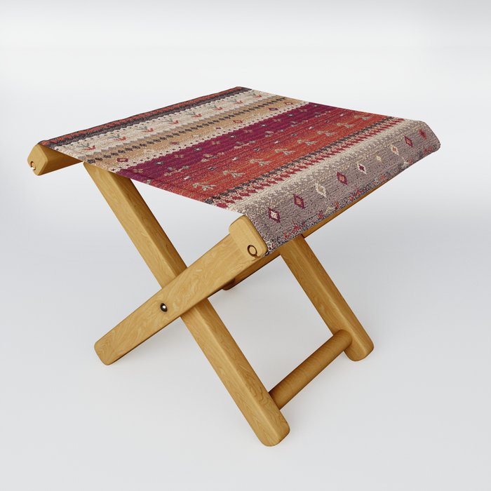 Traditional Vintage Moroccan Style A10 Folding Stool