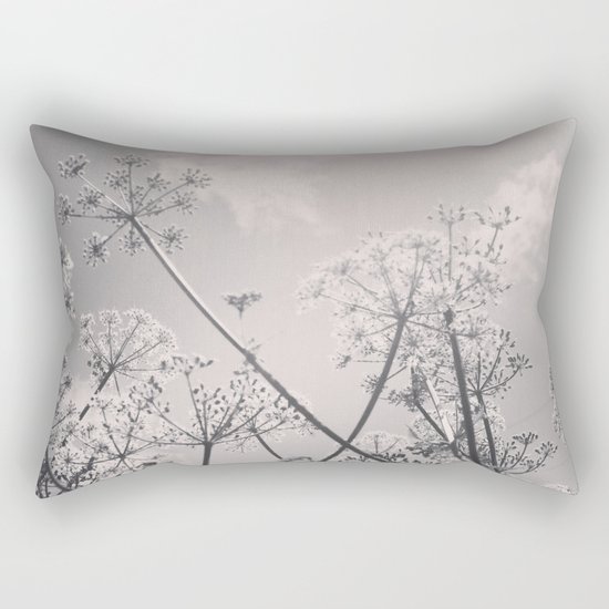 Cow Parsley Rectangular Pillow