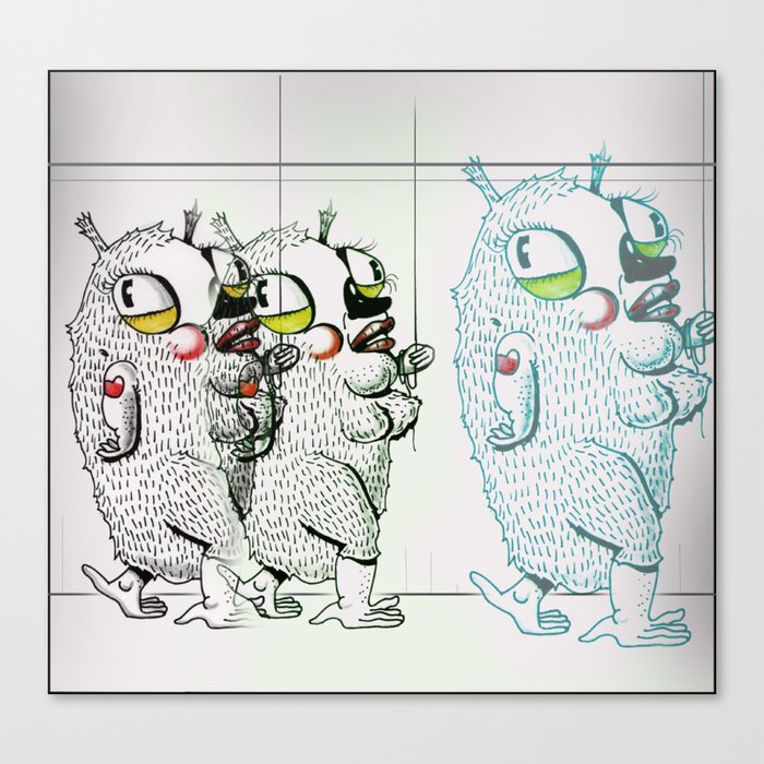 Puffies Canvas Print