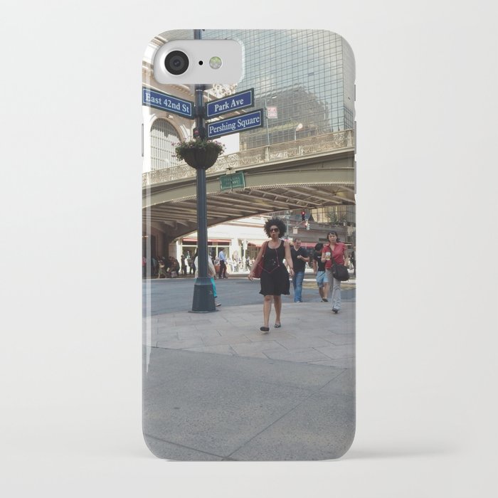 Motion at Pershing Square iPhone Case