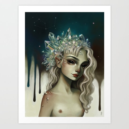 Crystalline Art Print