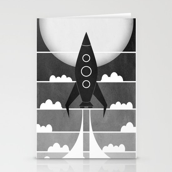 Blast Off Stationery Cards