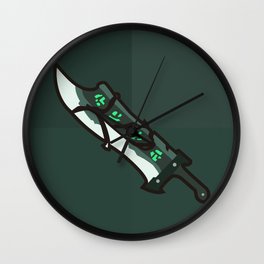 Blade of Exile Wall Clock