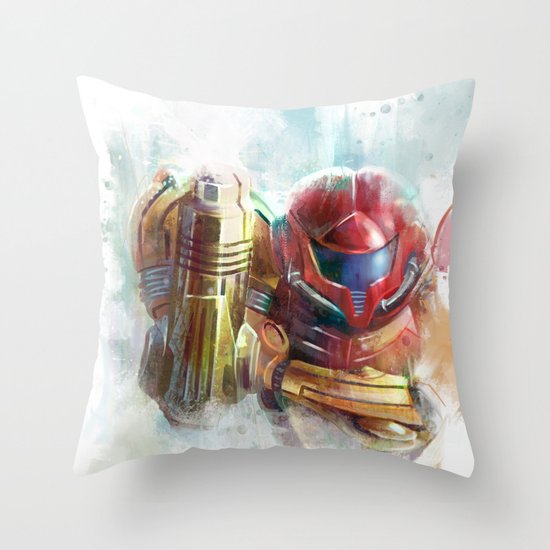 at last the galaxy is at peace Throw Pillow