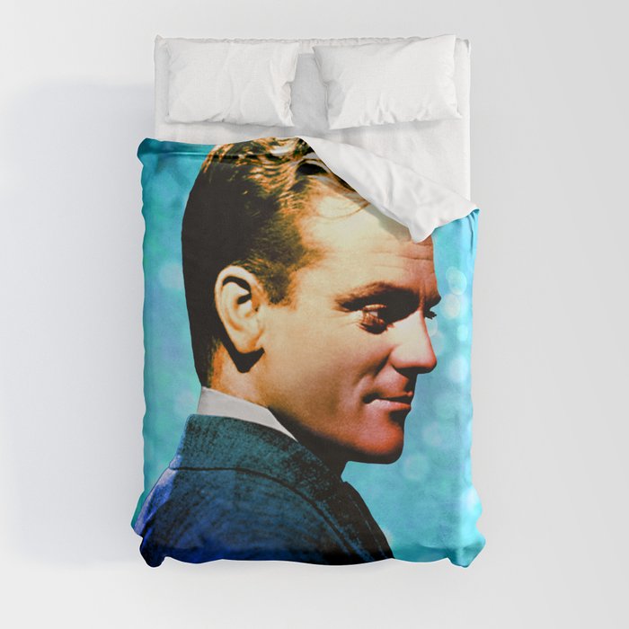 James Cagney, blue screen Duvet Cover