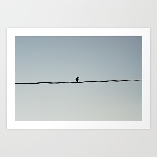 Bird Line Art Print