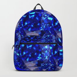 BLUE SAPPHIRES GEM BIRTHSTONE Backpack