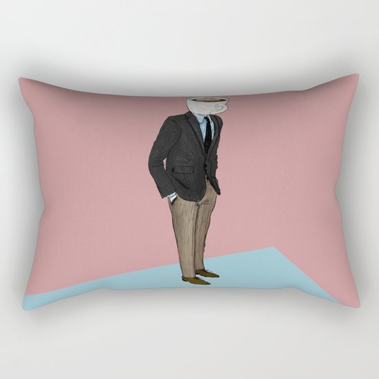 IT'S MORNING AND I THINK OF YOU Rectangular Pillow