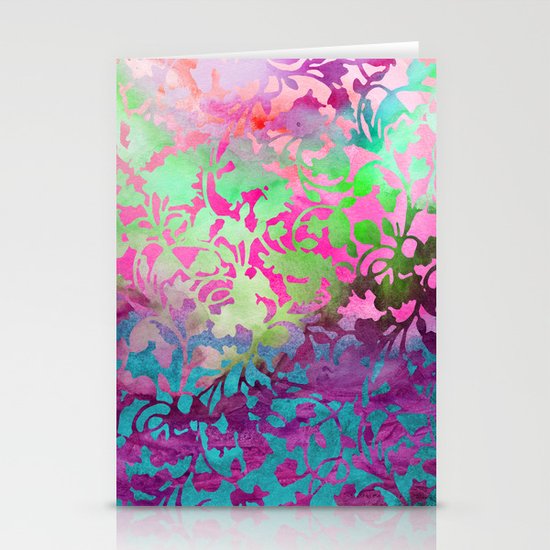 Earth_Watercolor by Jacqueline & Garima Stationery Cards