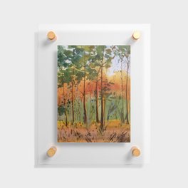 Autumn Light Floating Acrylic Print