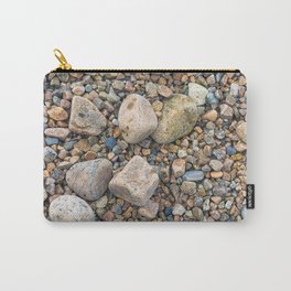 Crab Beach Pebbles Carry-All Pouch